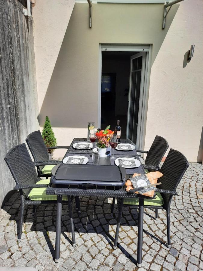 Ferienwohnung Sonnenschein Burgau Exteriör bild
